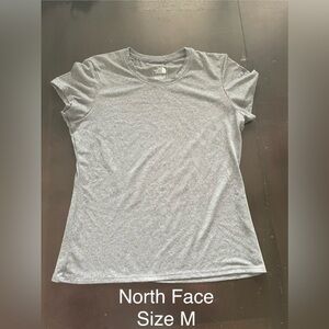 Grey North Face Tee